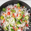 Vegetable Over Rice 