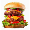 Double Stacker Peri Peri Burger