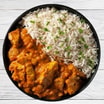 Chicken Curry Over Rice